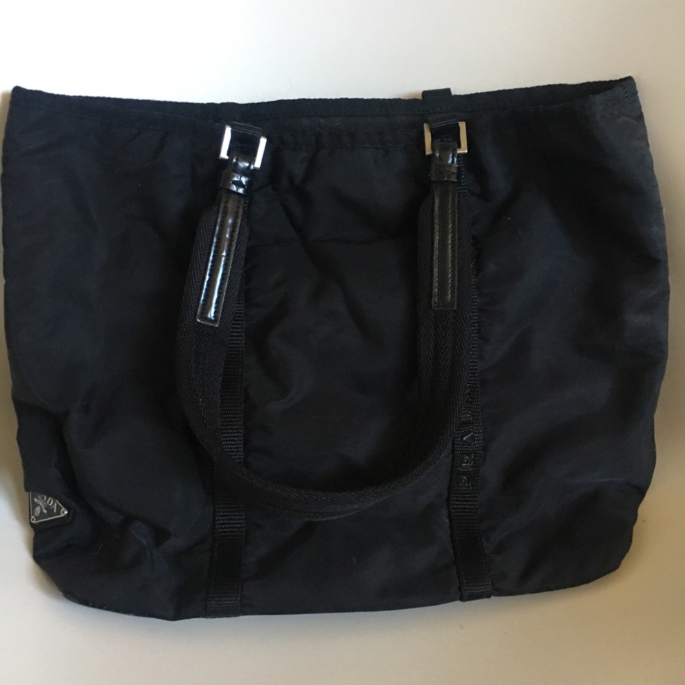 Authentic black Prada bag